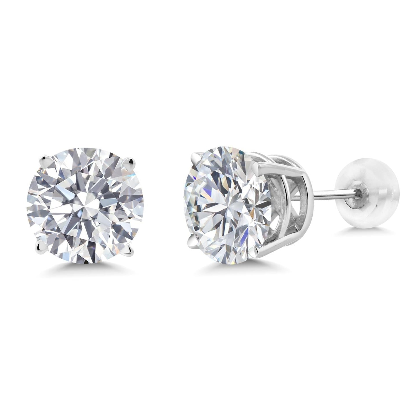 1.50 to 4 Carat 14K Gold IGI Certified Lab Grown Diamond Stud Earrings For Women Men | Round Cut | F-G Color | VS1 Clarity