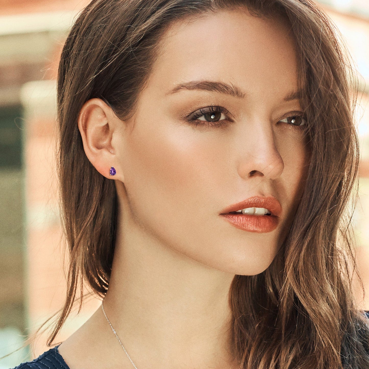 Pear Shape Teardrop Stud Earrings For Women | 7X5MM Pear Shape | 925 Sterling Silver | Gemstone Birthstone | Fine Jewelry Gifts for Her Mom Women Wife