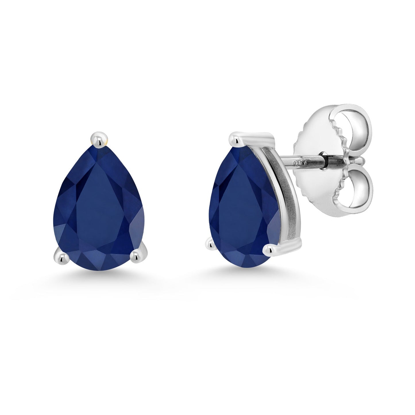 Pear Shape Teardrop Stud Earrings For Women | 7X5MM Pear Shape | 925 Sterling Silver | Gemstone Birthstone | Fine Jewelry Gifts for Her Mom Women Wife