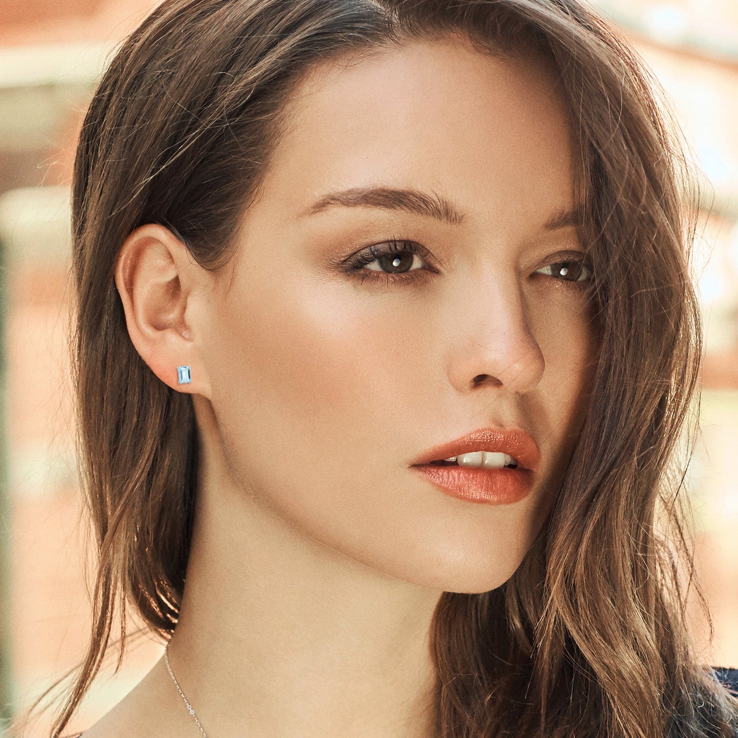 7X5MM Emerald Cut Gemstone Birthstone Stud Earrings For Women Men | 925 Sterling Silver | Fine Jewelry Gifts for Her Mom Women Wife