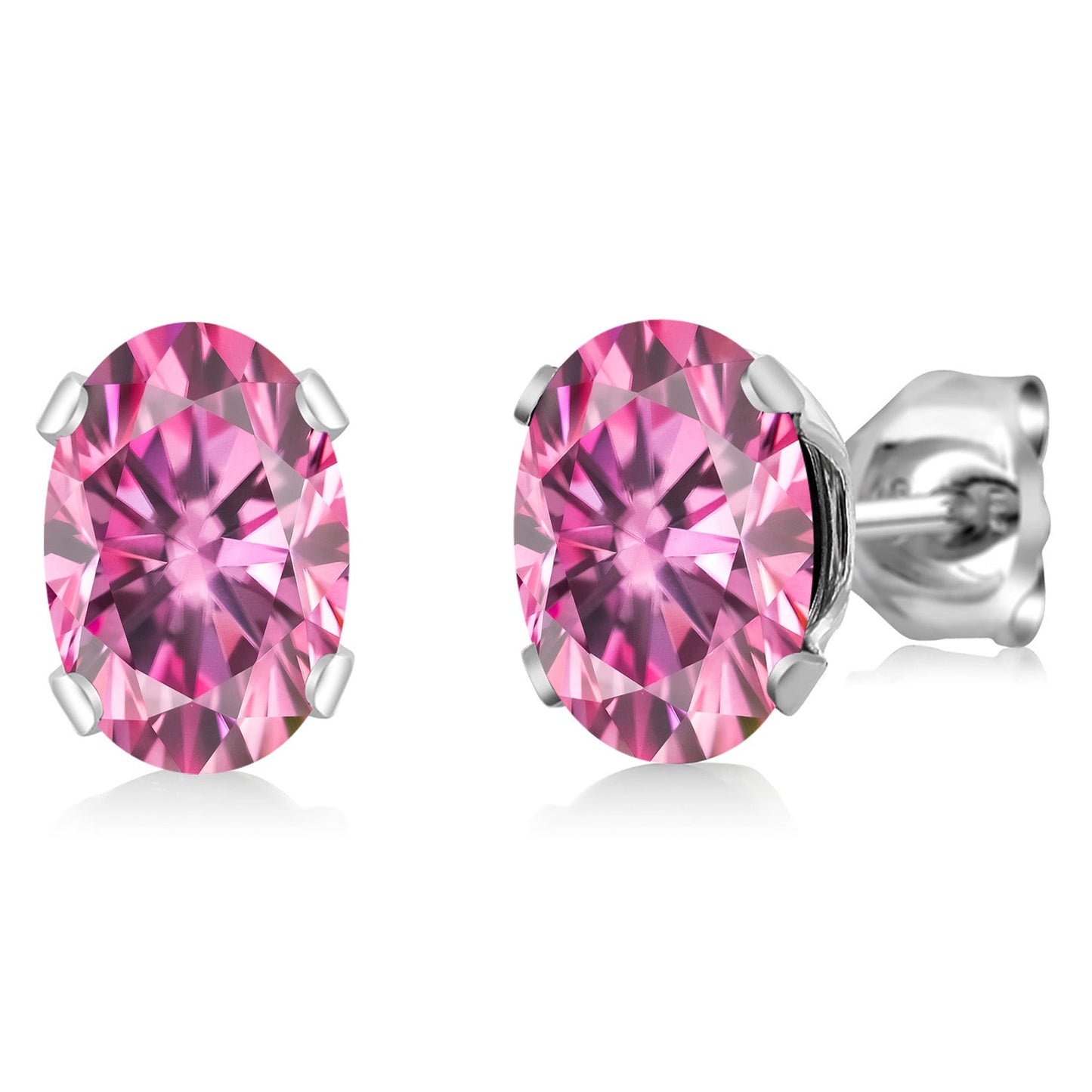 7X5MM Oval Gemstone Birthstone Stud Earrings For Women Men | 925 Sterling Silver | Fine Jewelry Gifts for Her Mom Women Wife