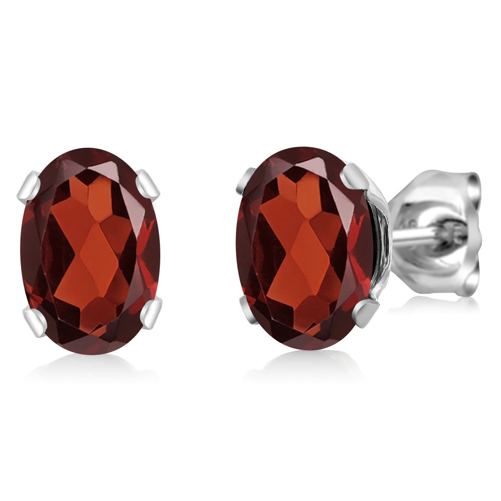 7X5MM Oval Gemstone Birthstone Stud Earrings For Women Men | 925 Sterling Silver | Fine Jewelry Gifts for Her Mom Women Wife