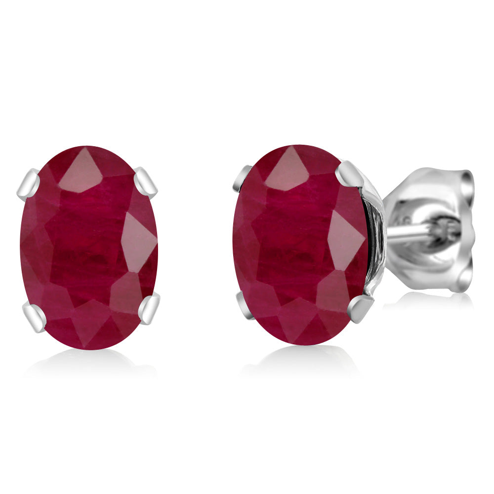 7X5MM Oval Gemstone Birthstone Stud Earrings For Women Men | 925 Sterling Silver | Fine Jewelry Gifts for Her Mom Women Wife